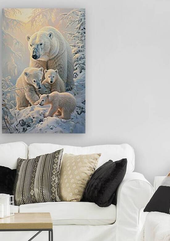 Arctic Family Portrait 7H29P4 45 by Abstract Rebellion