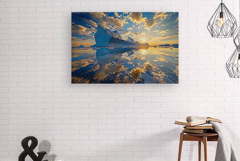 Arctic Sunset Glow H2N9P4 50 by Abstract Rebellion