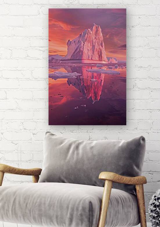 Arctic Sunset Glow H29PNZ 55 by Abstract Rebellion