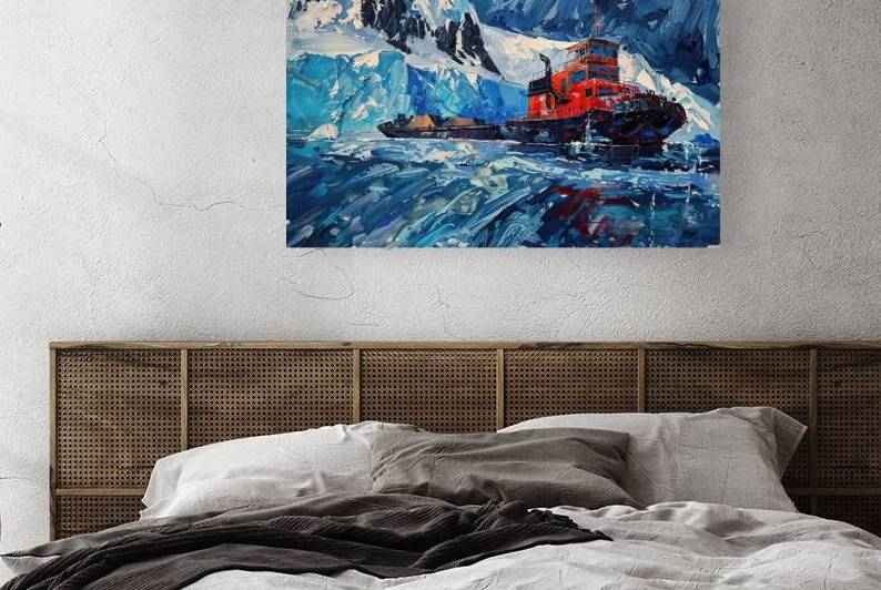 Arctic Tugboat Passage H92D3N 55 by Abstract Rebellion