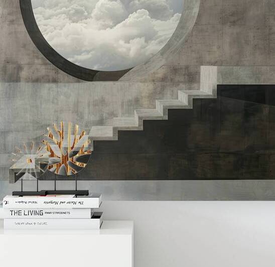 Ascension Through Clouds 9B27H4 45 by Abstract Rebellion