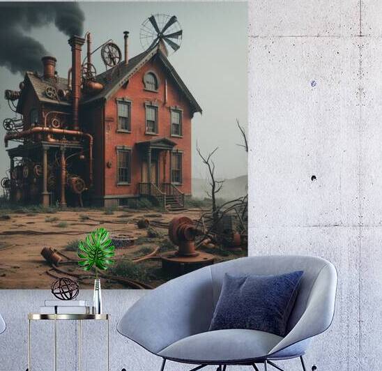 The Clockwork Relic: A House of Forgotten Ingenuity by ericinair