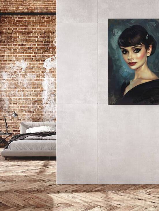 Audrey Hepburn Reimagined 7H29P4 48 by Abstract Rebellion