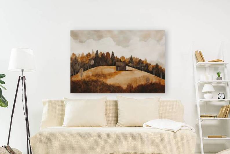 Autumn Cabin Reverie 9P3N7H 57 by Abstract Rebellion