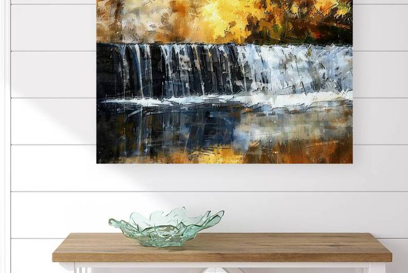 Autumn Cascade Flow 2Y9CHJ 48 by Abstract Rebellion