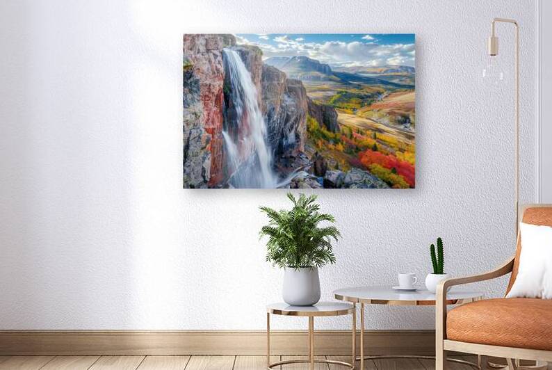 Autumn Cascade  Majesty H7P3N 66 by Abstract Rebellion