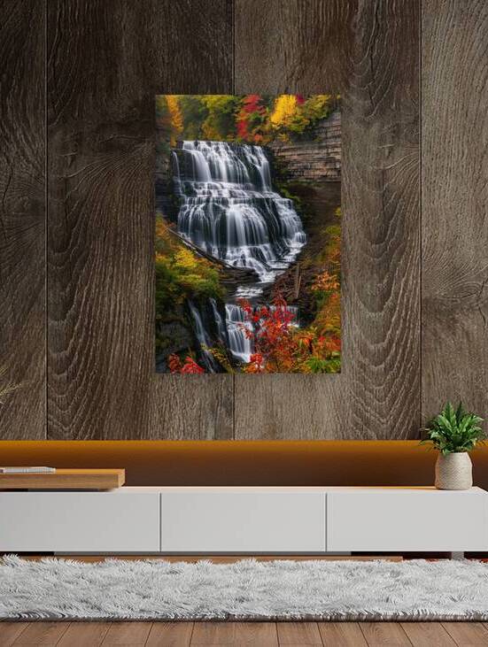 Autumn Cascade Splendor H2N3P9 45 by Abstract Rebellion