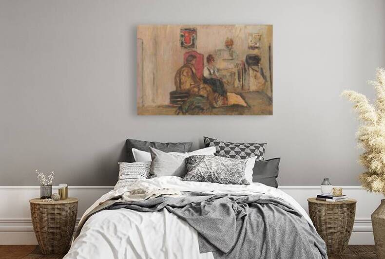 Yvonne Printemps Dans Sa Loge by Édouard Vuillard [1868–1940] by MyCozyFineArt