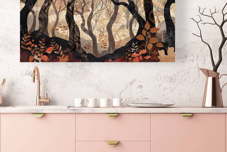 Autumn Forest Glow H2N3P9 47 by Abstract Rebellion