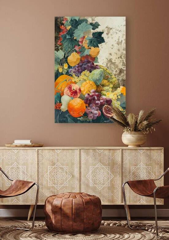 Autumn Harvest Bounty J9P4H2 62 by Abstract Rebellion