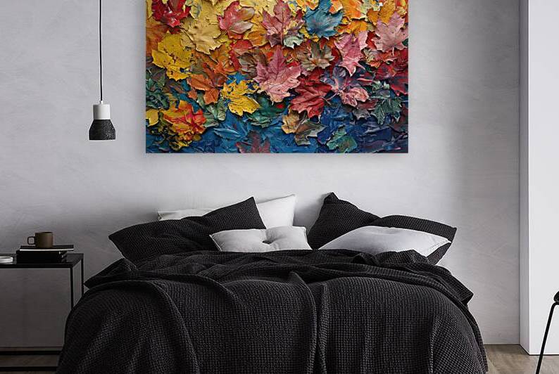 Autumn Leaves Cascade H2N3P9 60 by Abstract Rebellion