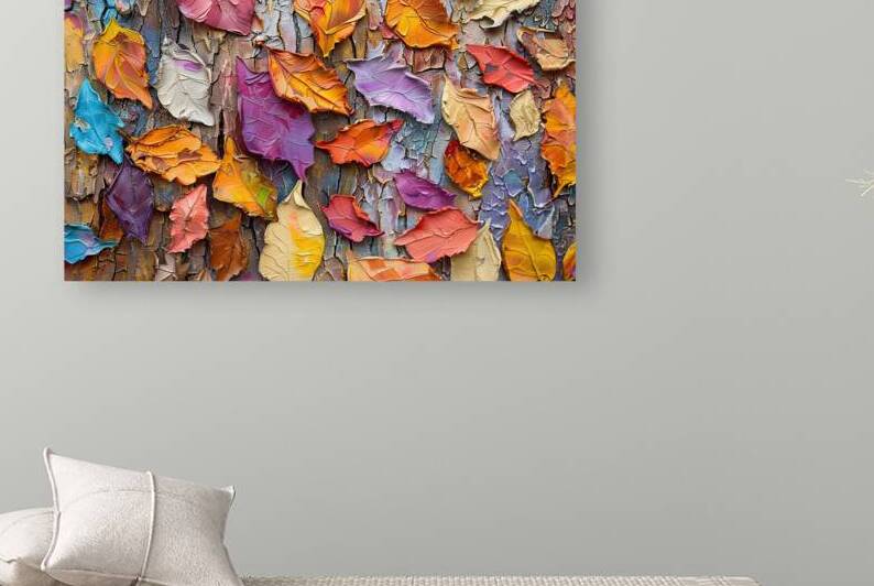 Autumn Leaves Cascade 28H9N5 64 by Abstract Rebellion