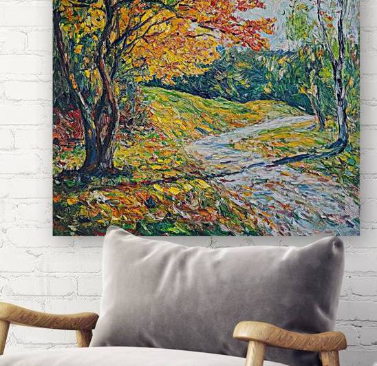 Autumn Pathway NZ9832 48 by Abstract Rebellion