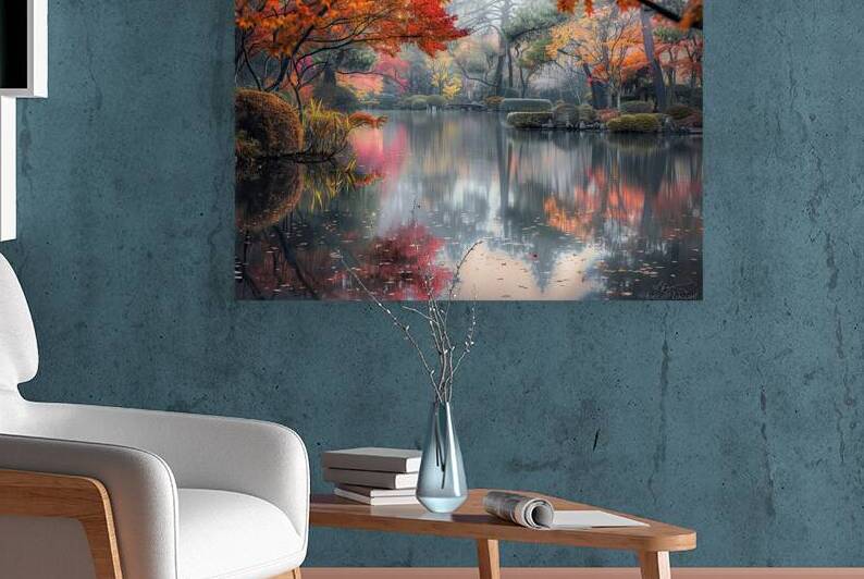 Autumn Reflections Serene 7H9N2P 67 by Abstract Rebellion