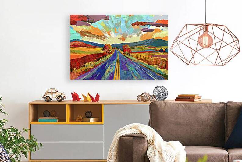 Autumn Road Home 29HBC8 57 by Abstract Rebellion