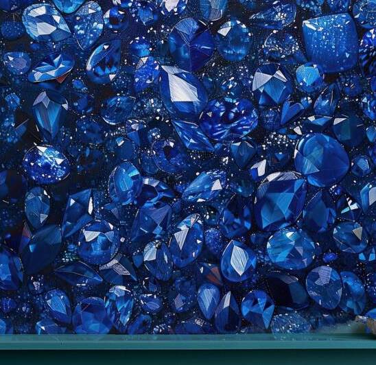 Azure Abyss Glimmer 5H2N9Z 67 by Abstract Rebellion