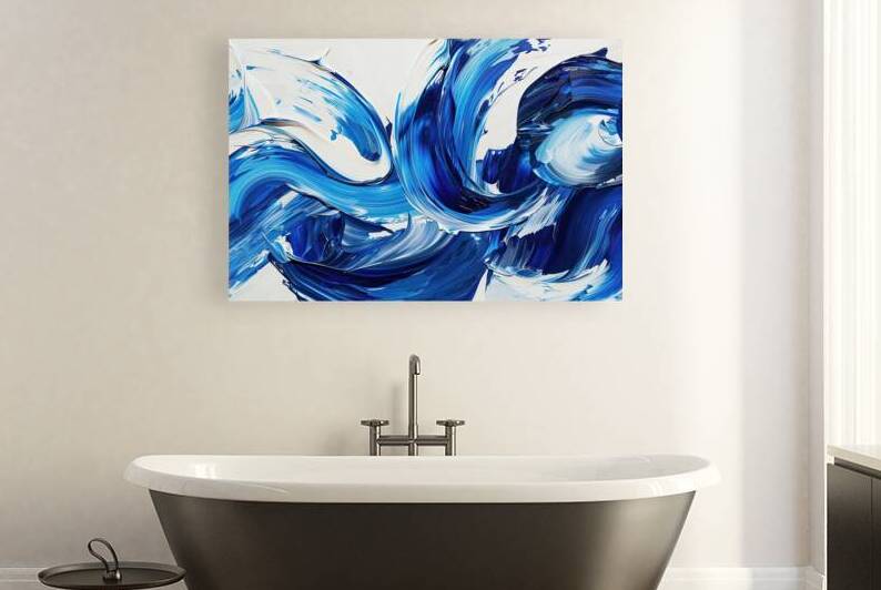 Azure Currents H42N9Z 49 by Abstract Rebellion