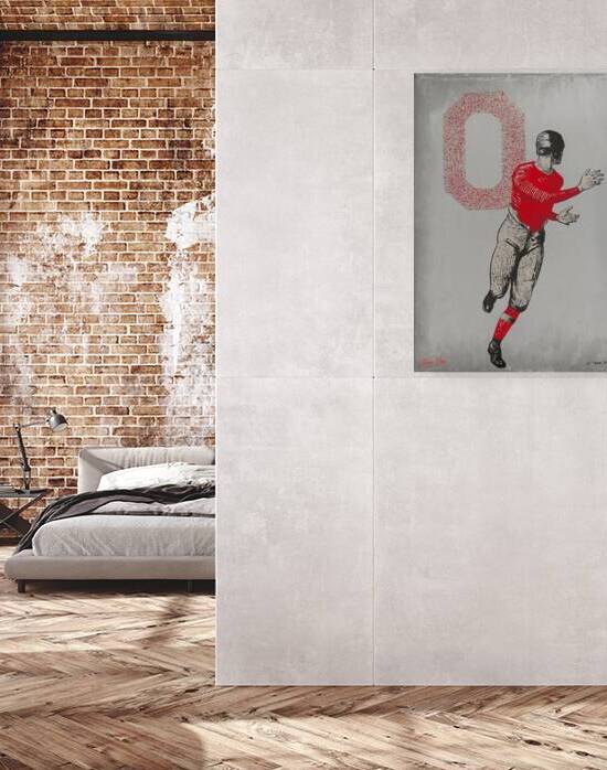 Early 1900s Ohio State Football Art by Row One Brand