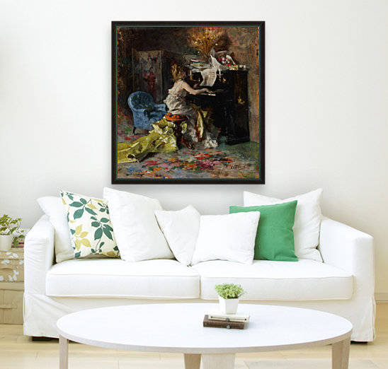 Woman by the Piano by Giovanni Boldini