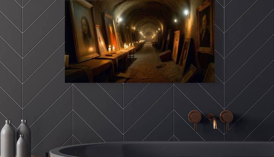 Corridor of Forgotten Masters  by The Mabazza Foundation 