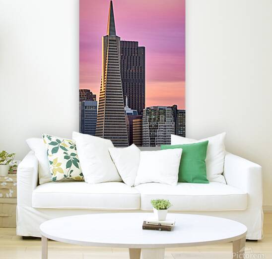 TransAmerica Pyramid San Francisco Sunrise by Ryan Cameron
