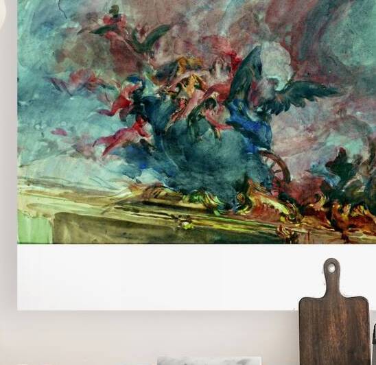 Project of Decoration 'Parte di un Soffitto del Tiepolo by Giovanni Boldini