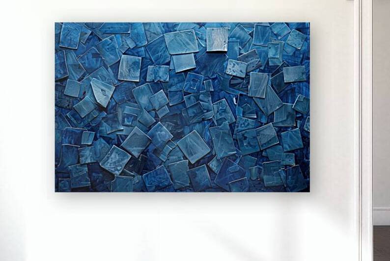 Azure Fragments Memory H92N5Z 47 by Abstract Rebellion