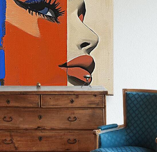 Azure Gaze 79HBNJ 55 by Abstract Rebellion