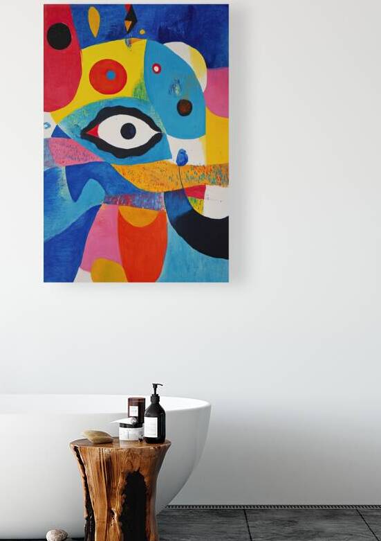 Azure Gaze Among Shapes Y9H3N5 52 by Abstract Rebellion