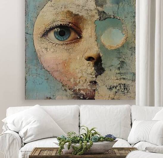 Azure Gaze Beneath 9P2N7H 57 by Abstract Rebellion