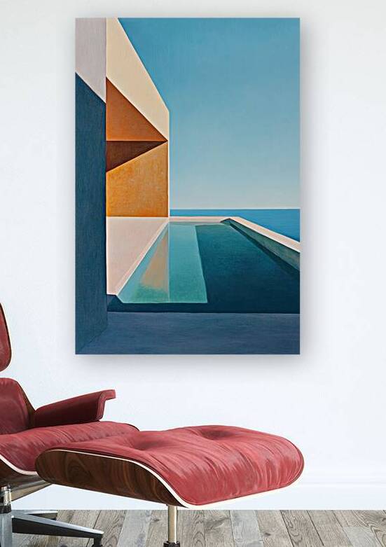 Azure Infinity Pool H3N9P2 57 by Abstract Rebellion