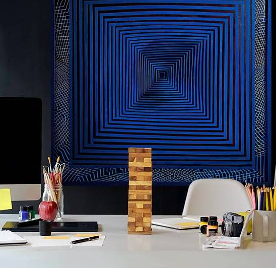 Azure Infinity Well H9P4Z2 62 by Abstract Rebellion