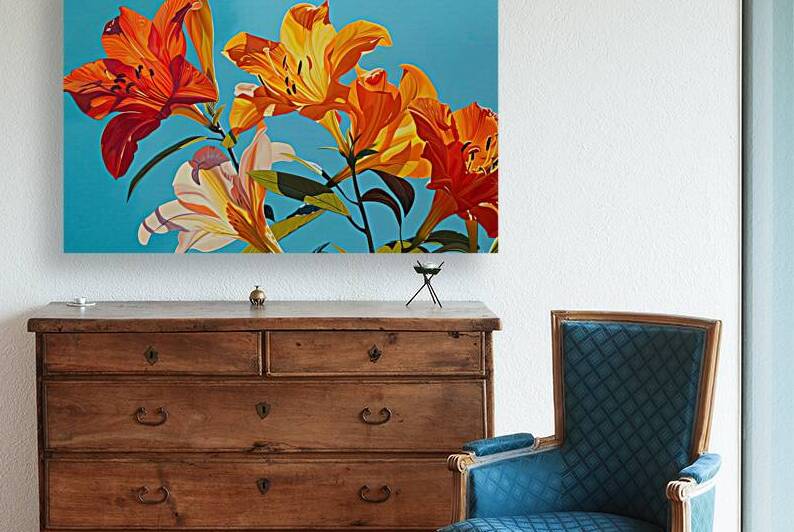 Azure Lily Dance 7P3H9N 53 by Abstract Rebellion