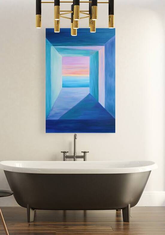 Azure Passage Sunset View H2N9P4 58 by Abstract Rebellion