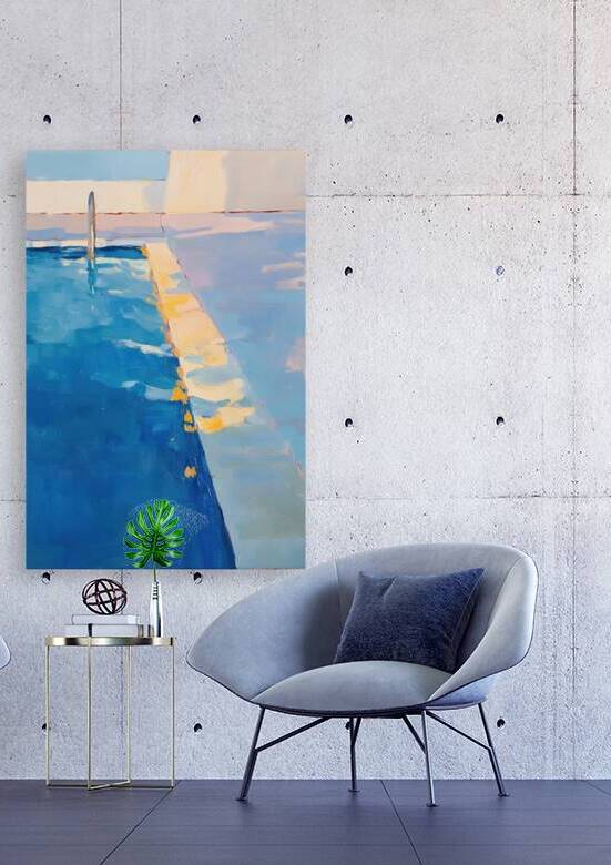 Azure Pool Reverie 7H9N2P 53 by Abstract Rebellion