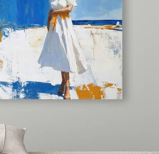 Azure Reverie By The Sea Y9Z7N2 55 by Abstract Rebellion