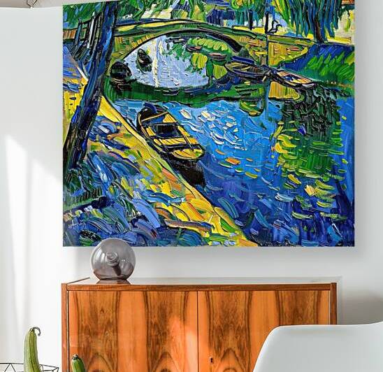 Azure River Passage H3N9B2 66 by Abstract Rebellion