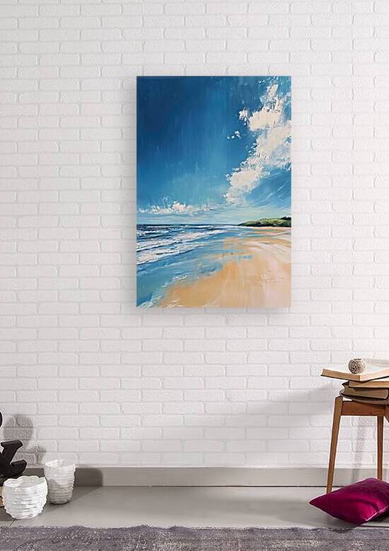 Azure Seascape Dream H3N5P 55 by Abstract Rebellion