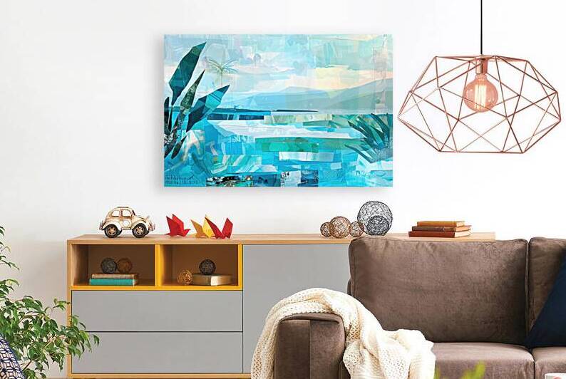 Azure Serene Vista H3N9B2 60 by Abstract Rebellion