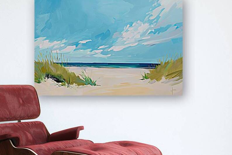 Azure Seascape Serenity H2N9P2 51 by Abstract Rebellion