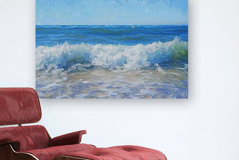 Azure Waves Embrace H29P3N 45 by Abstract Rebellion