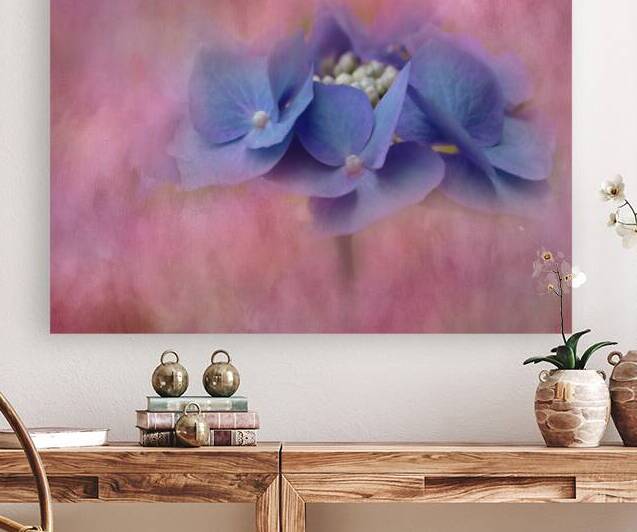 Purple Hydrangea I by Joan Han