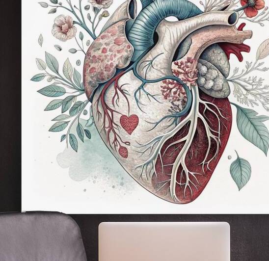 Le coeur fleuri by Marmaryne