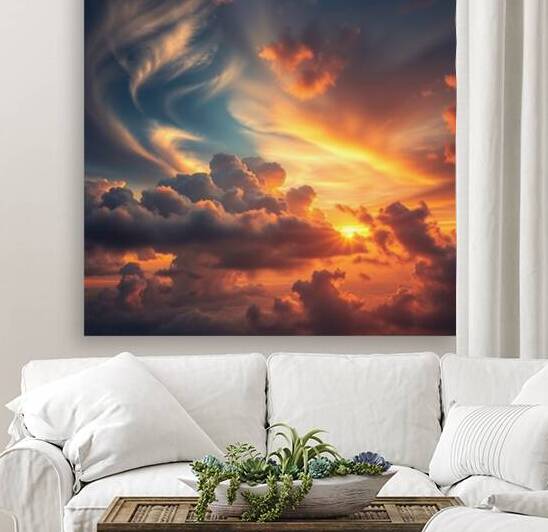 Sun and clouds by Hdhd