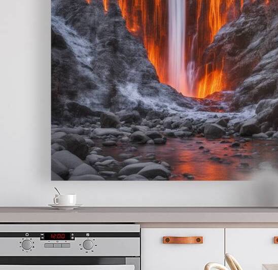 Fire Waterfall by CouplesTravels