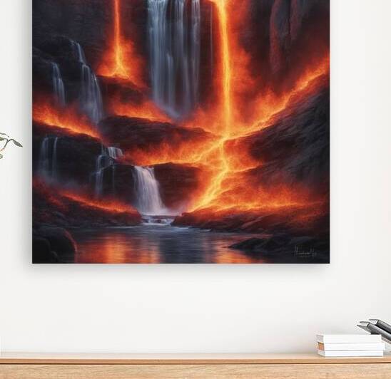 Teardrop Fire Waterfall by CouplesTravels