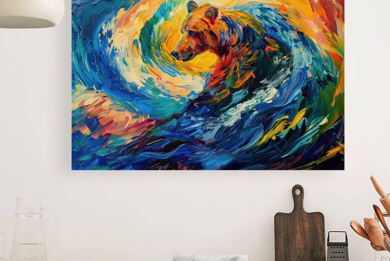 Bear Wave Harmony 92HJ5P 53 by Abstract Rebellion