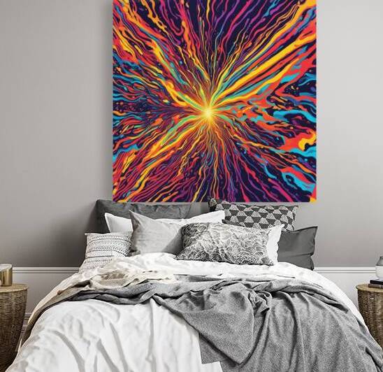 Psychedelic Modern art by CouplesTravels