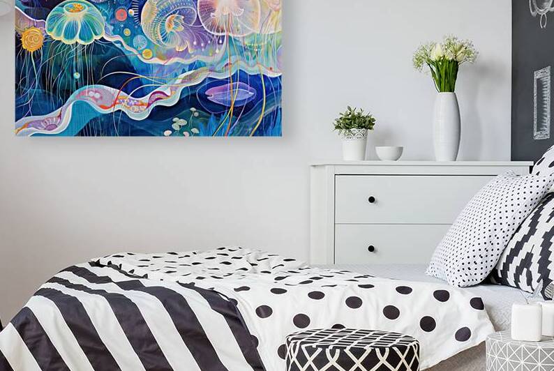 Bioluminescent Abyss H3N2P9 63 by Abstract Rebellion