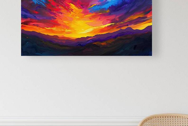 Blazing Horizon Embrace 9P3N4H 55 by Abstract Rebellion